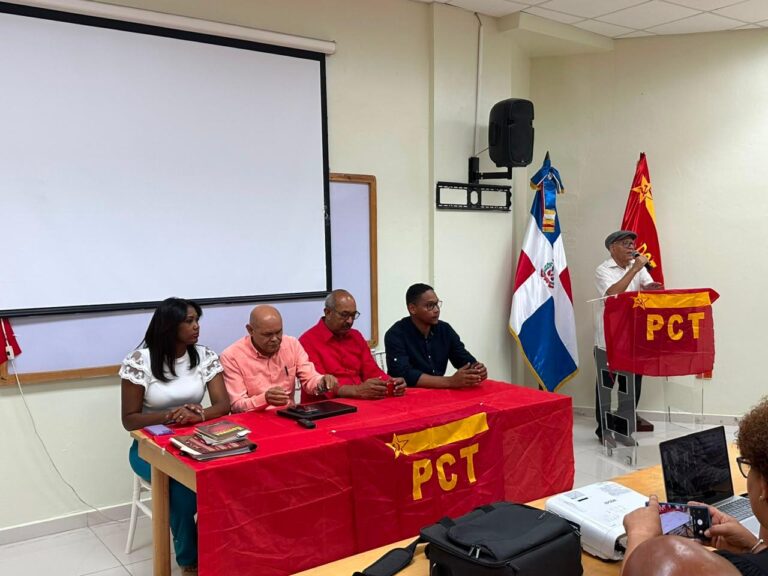 El PCT realiza conferencia en el marco de sus 46 aniversario